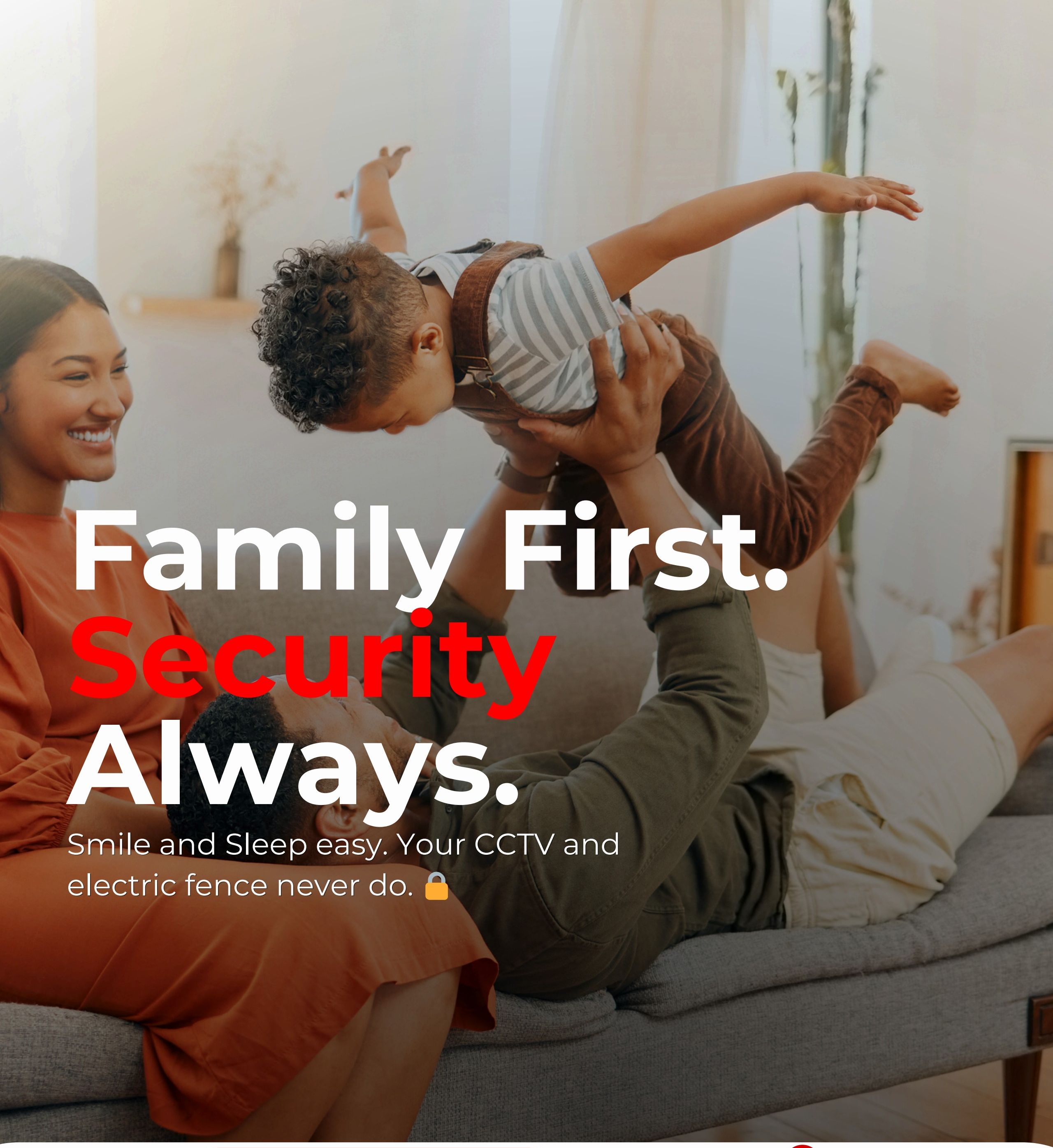 A family protected at home